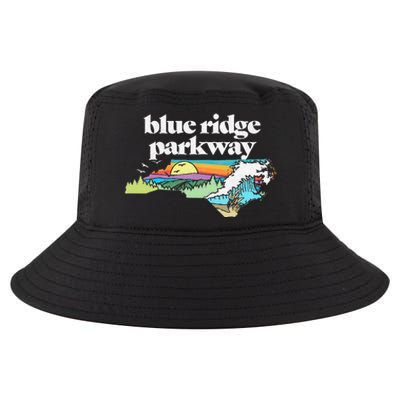 Blue Ridge Parkway North Carolinaretro Nature Cool Comfort Performance Bucket Hat