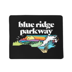 Blue Ridge Parkway North Carolinaretro Nature Mousepad