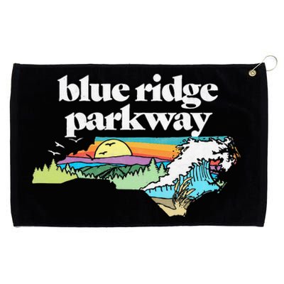 Blue Ridge Parkway North Carolinaretro Nature Grommeted Golf Towel