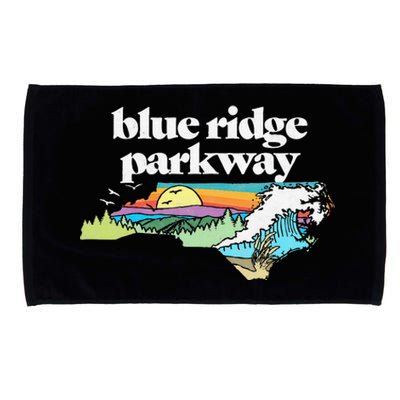 Blue Ridge Parkway North Carolinaretro Nature Microfiber Hand Towel