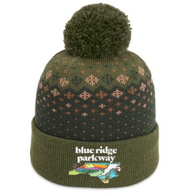 Blue Ridge Parkway North Carolinaretro Nature The Baniff Cuffed Pom Beanie