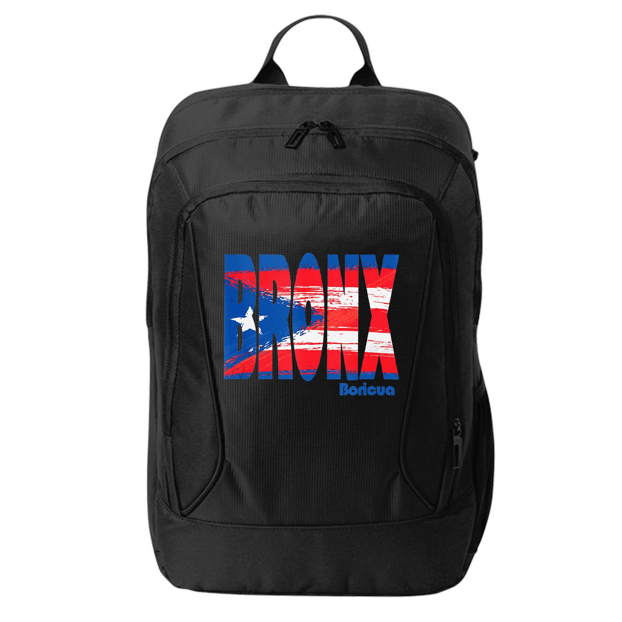 Boricua Roots Puerto Rico Pride PR Bronx Puerto Rico Flag City Backpack