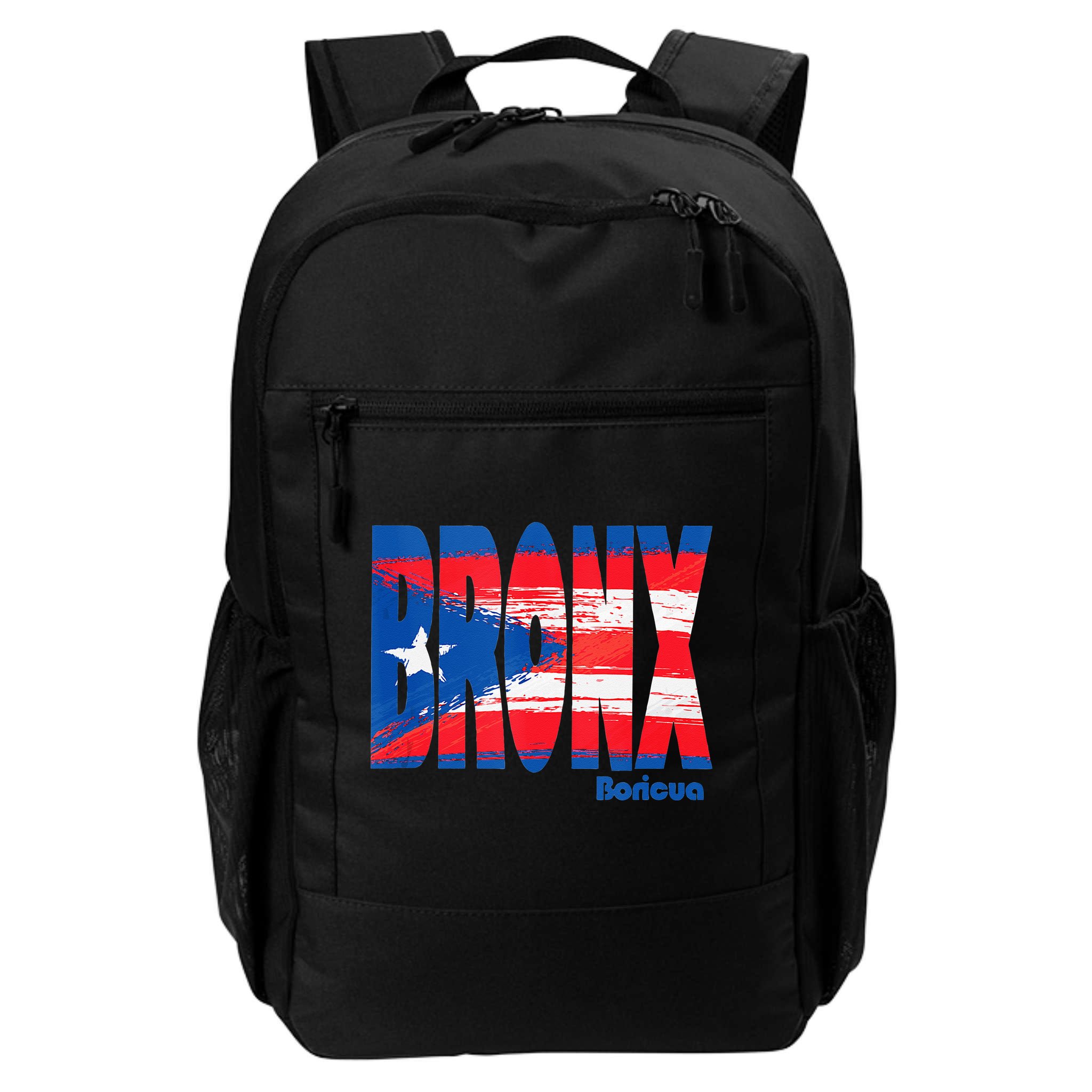 Boricua Roots Puerto Rico Pride PR Bronx Puerto Rico Flag Backpack