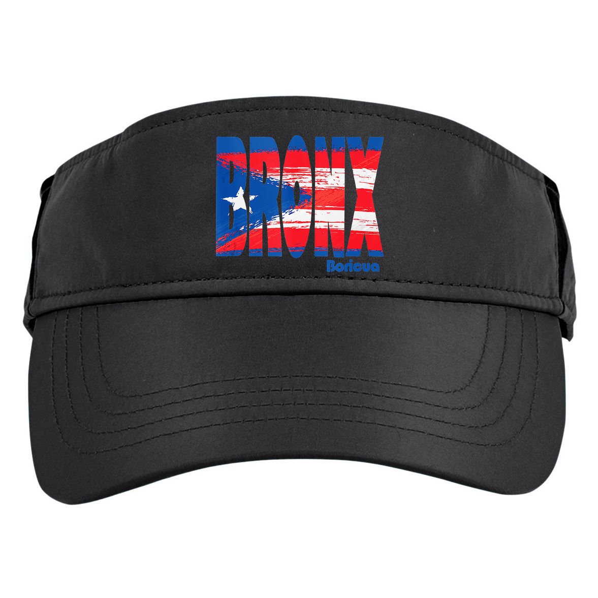 Boricua Roots Puerto Rico Pride PR Bronx Puerto Rico Flag Adult Drive Performance Visor
