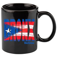 Boricua Roots Puerto Rico Pride PR Bronx Puerto Rico Flag 11oz C Handle Ceramic Mug