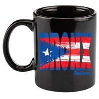 Boricua Roots Puerto Rico Pride PR Bronx Puerto Rico Flag 11oz C Handle Ceramic Mug
