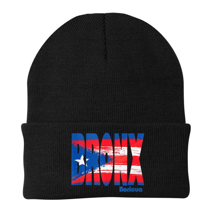 Boricua Roots Puerto Rico Pride PR Bronx Puerto Rico Flag Beanie