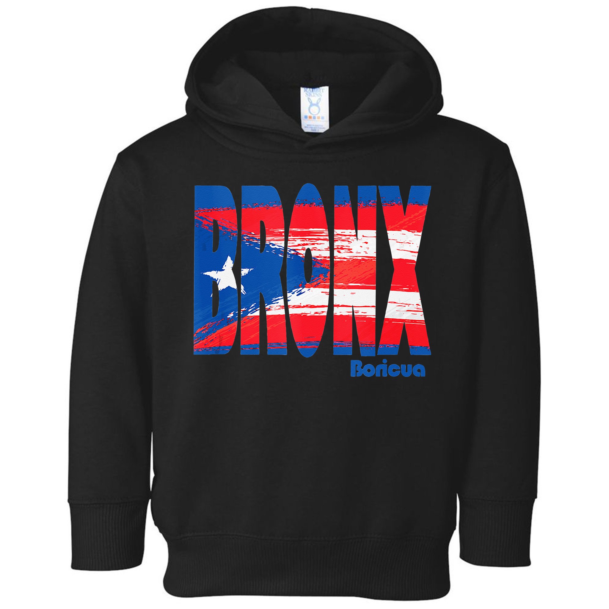 Boricua Roots Puerto Rico Pride PR Bronx Puerto Rico Flag Toddler Hoodie