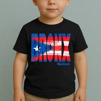Boricua Roots Puerto Rico Pride PR Bronx Puerto Rico Flag Toddler T-Shirt