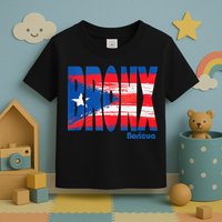 Boricua Roots Puerto Rico Pride PR Bronx Puerto Rico Flag Toddler T-Shirt