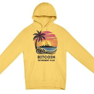 Bitcoin Retirement Plan Btc Crypto Trading Cryptocurrency Premium Pullover Hoodie