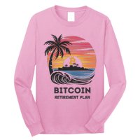 Bitcoin Retirement Plan Btc Crypto Trading Cryptocurrency Long Sleeve Shirt