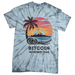 Bitcoin Retirement Plan Btc Crypto Trading Cryptocurrency Tie-Dye T-Shirt