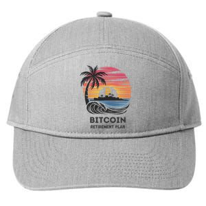 Bitcoin Retirement Plan Btc Crypto Trading Cryptocurrency 7-Panel Snapback Hat