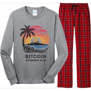 Bitcoin Retirement Plan Btc Crypto Trading Cryptocurrency Long Sleeve Pajama Set