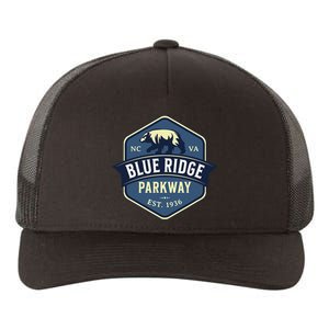 Blue Ridge Parkway BRP North Carolina And Virginia Design Yupoong Adult 5-Panel Trucker Hat