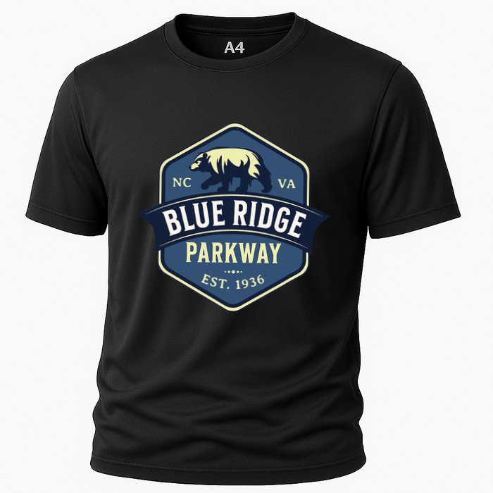 Blue Ridge Parkway Brp North Carolina And Virginia Cooling Performance Crew T-Shirt