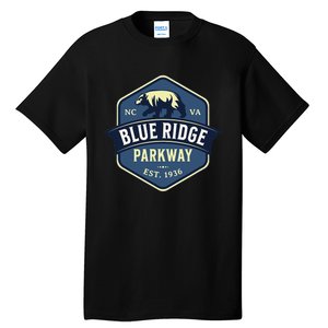 Blue Ridge Parkway Brp North Carolina And Virginia Tall T-Shirt