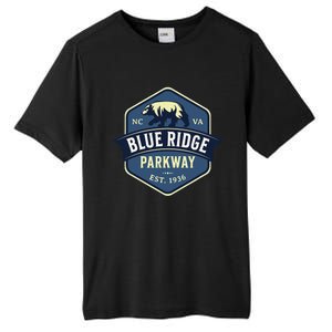 Blue Ridge Parkway Brp North Carolina And Virginia Tall Fusion ChromaSoft Performance T-Shirt