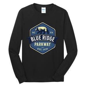 Blue Ridge Parkway Brp North Carolina And Virginia Tall Long Sleeve T-Shirt