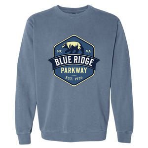 Blue Ridge Parkway Brp North Carolina And Virginia Garment-Dyed Sweatshirt