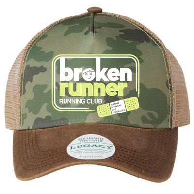 Broken Runner Running Club Turning Setbacks Into Comebacks Legacy Tie Dye Trucker Hat