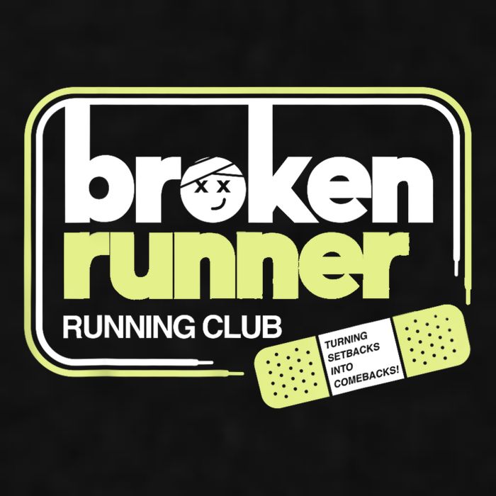 Broken Runner Running Club Turning Setbacks Into Comebacks Ladies PosiCharge Tri-Blend Wicking Tank