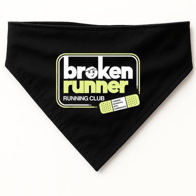 Broken Runner Running Club Turning Setbacks Into Comebacks USA-Made Doggie Bandana