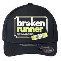 Broken Runner Running Club Turning Setbacks Into Comebacks Flexfit Unipanel Trucker Cap