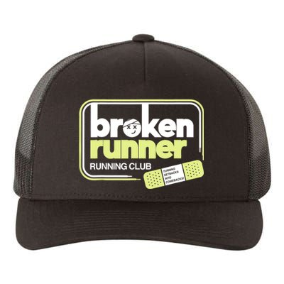 Broken Runner Running Club Turning Setbacks Into Comebacks Yupoong Adult 5-Panel Trucker Hat