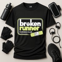 Broken Runner Running Club Turning Setbacks Into Comebacks Performance Shirt