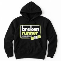 Broken Runner Running Club Turning Setbacks Into Comebacks Hoodie
