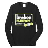 Broken Runner Running Club Turning Setbacks Into Comebacks Long Sleeve Shirt