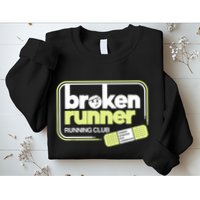 Broken Runner Running Club Turning Setbacks Into Comebacks Sweatshirt