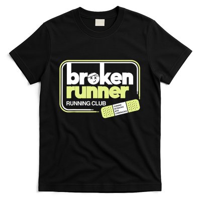 Broken Runner Running Club Turning Setbacks Into Comebacks T-Shirt