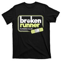 Broken Runner Running Club Turning Setbacks Into Comebacks T-Shirt