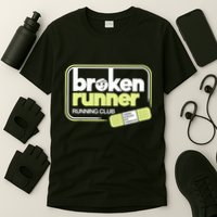 Broken Runner Running Club Turning Setbacks Into Comebacks T-Shirt