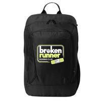 Broken Runner Running Club Turning Setbacks Into Comebacks City Backpack