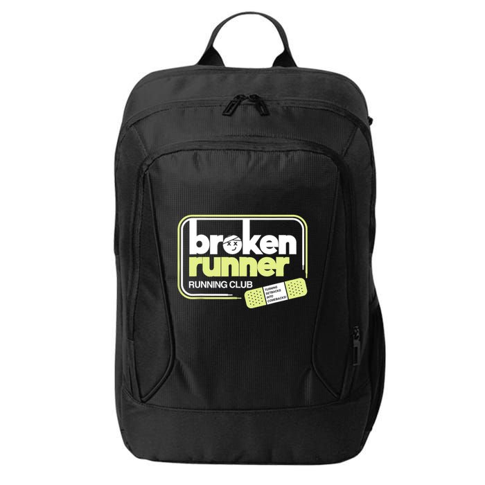 Broken Runner Running Club Turning Setbacks Into Comebacks City Backpack