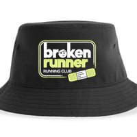 Broken Runner Running Club Turning Setbacks Into Comebacks Sustainable Bucket Hat