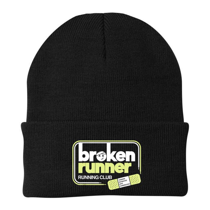 Broken Runner Running Club Turning Setbacks Into Comebacks Beanie