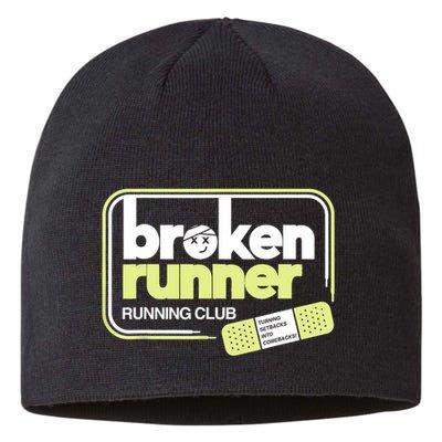 Broken Runner Running Club Turning Setbacks Into Comebacks Sustainable Beanie