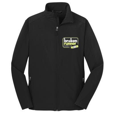 Broken Runner Running Club Turning Setbacks Into Comebacks Core Soft Shell Jacket