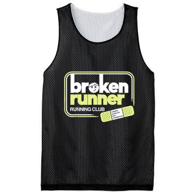 Broken Runner Running Club Turning Setbacks Into Comebacks Mesh Reversible Basketball Jersey Tank