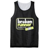 Broken Runner Running Club Turning Setbacks Into Comebacks Mesh Reversible Basketball Jersey Tank