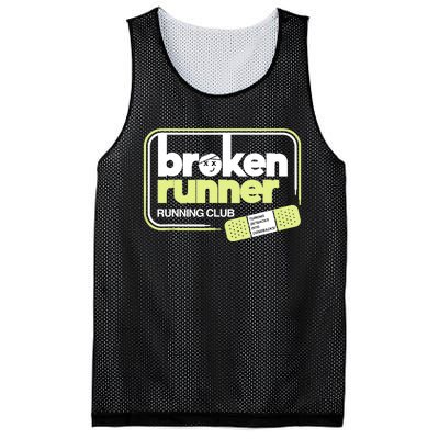 Broken Runner Running Club Turning Setbacks Into Comebacks Mesh Reversible Basketball Jersey Tank