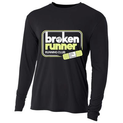 Broken Runner Running Club Turning Setbacks Into Comebacks Cooling Performance Long Sleeve Crew