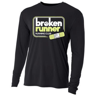 Broken Runner Running Club Turning Setbacks Into Comebacks Cooling Performance Long Sleeve Crew