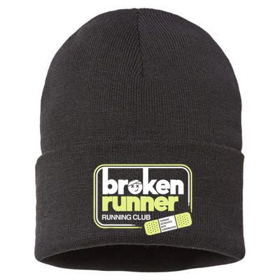 Broken Runner Running Club Turning Setbacks Into Comebacks Sustainable Knit Beanie