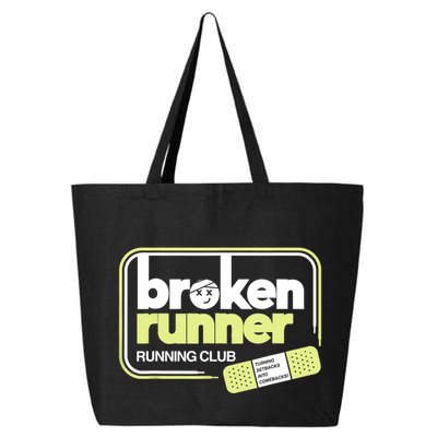 Broken Runner Running Club Turning Setbacks Into Comebacks 25L Jumbo Tote